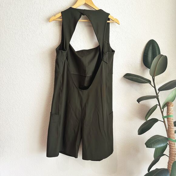 Girlfriend Collective Terrace Tina Open Back Unitard Jumpsuit 4XL Active Sport - Picture 5 of 9